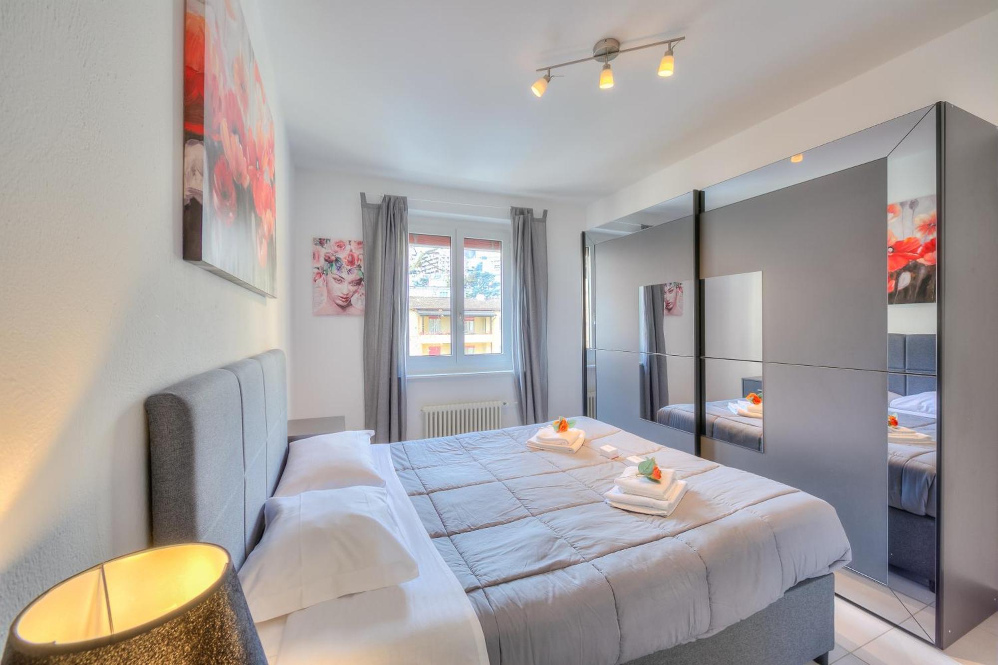 Casa Rosa - Happy Rentals Lugano Bagian luar foto