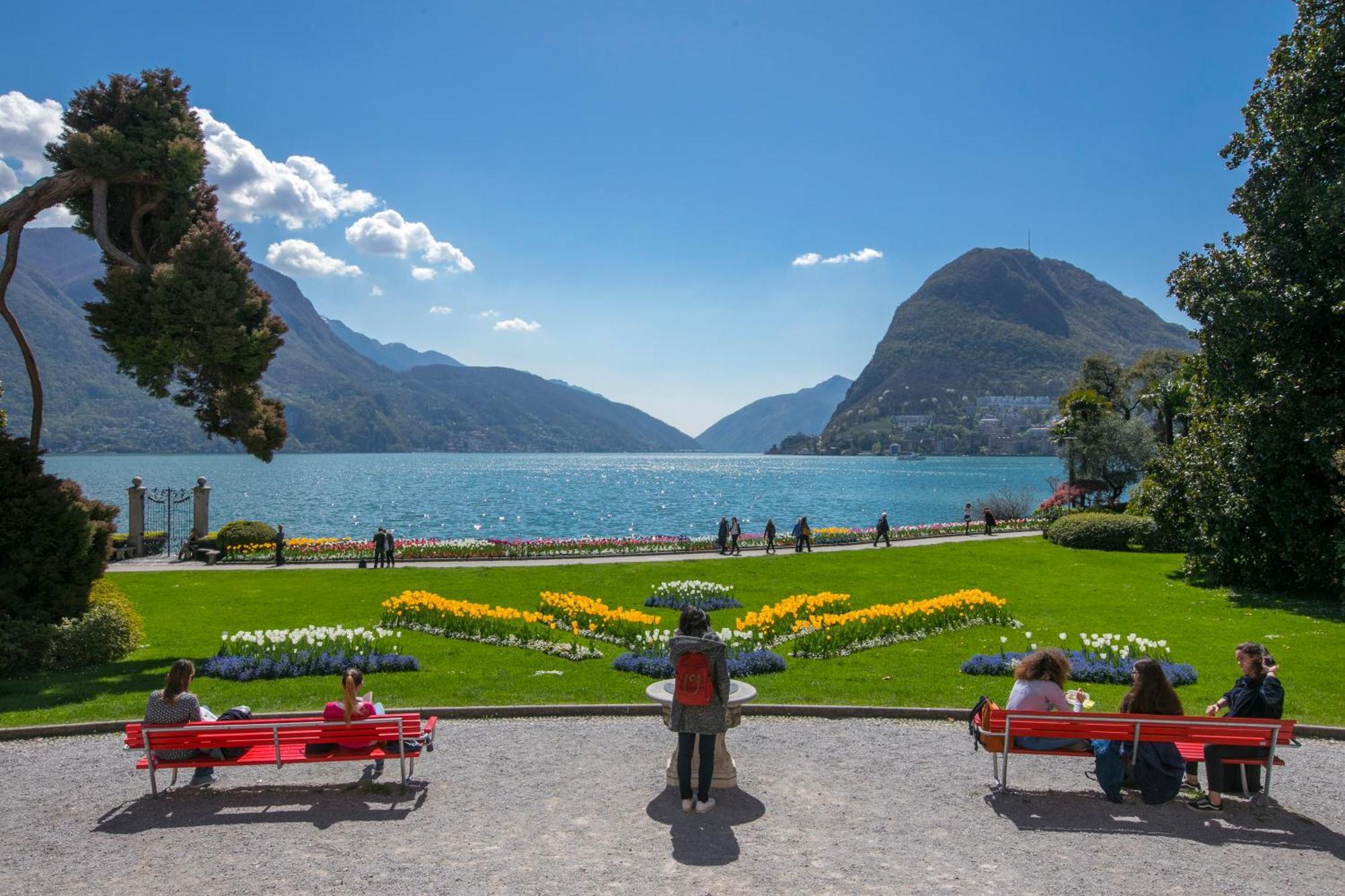 Casa Rosa - Happy Rentals Lugano Bagian luar foto